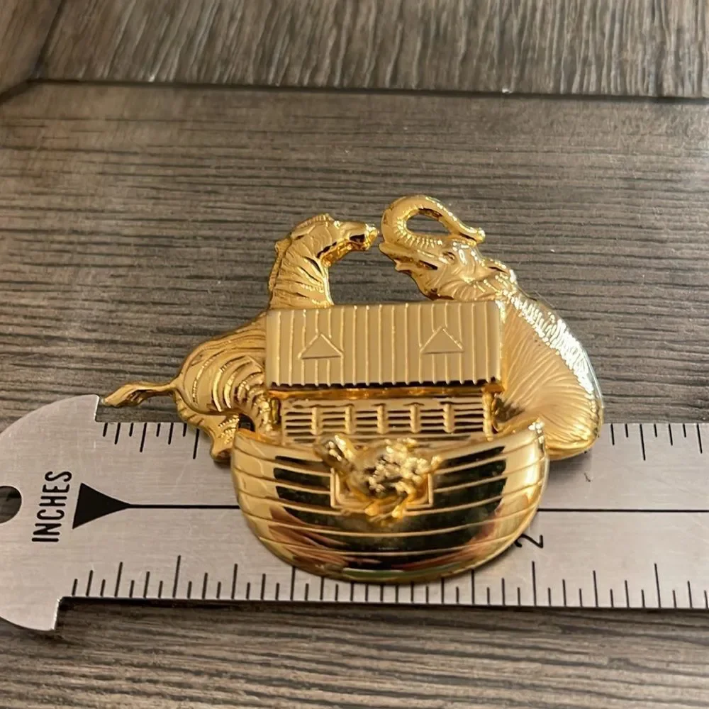 Vintage Premier Designs Noah’s Ark Pin - Pendant “Two by Two”